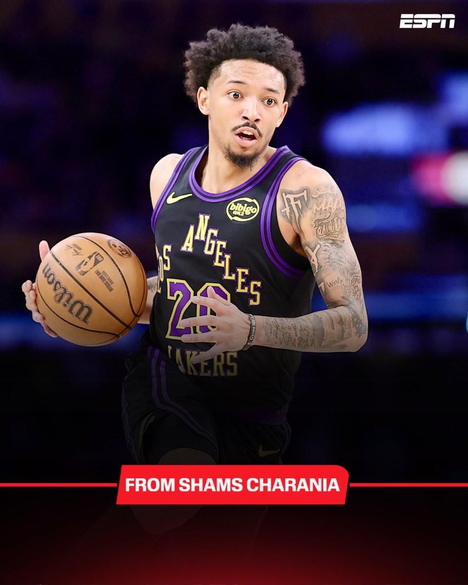 Shams：湖人和双向合同后卫小尼克-史密斯签约两年
